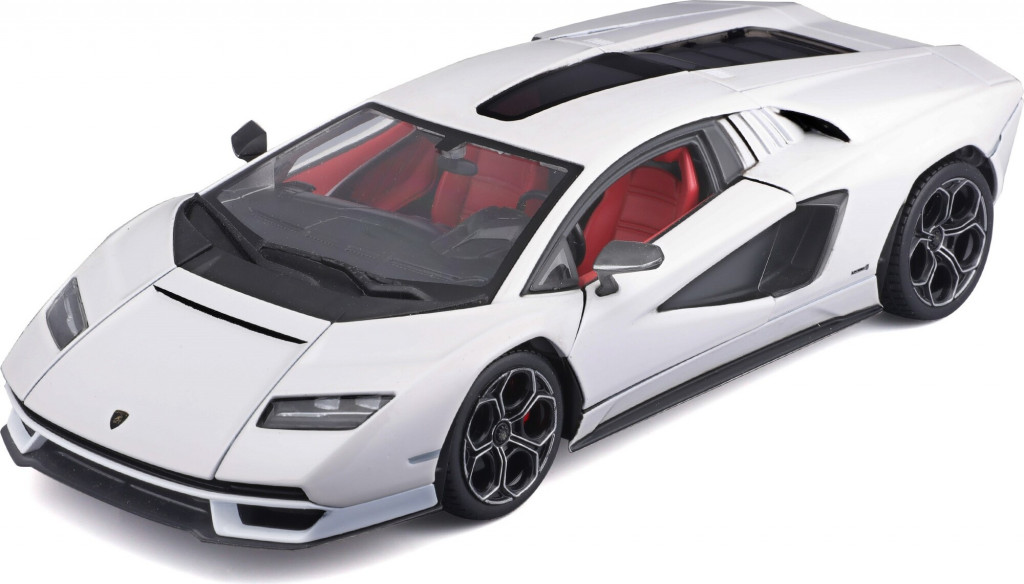 Bburago 2025online Bburago 1:24 Plus Lamborghini Countach LPI 800-4 White