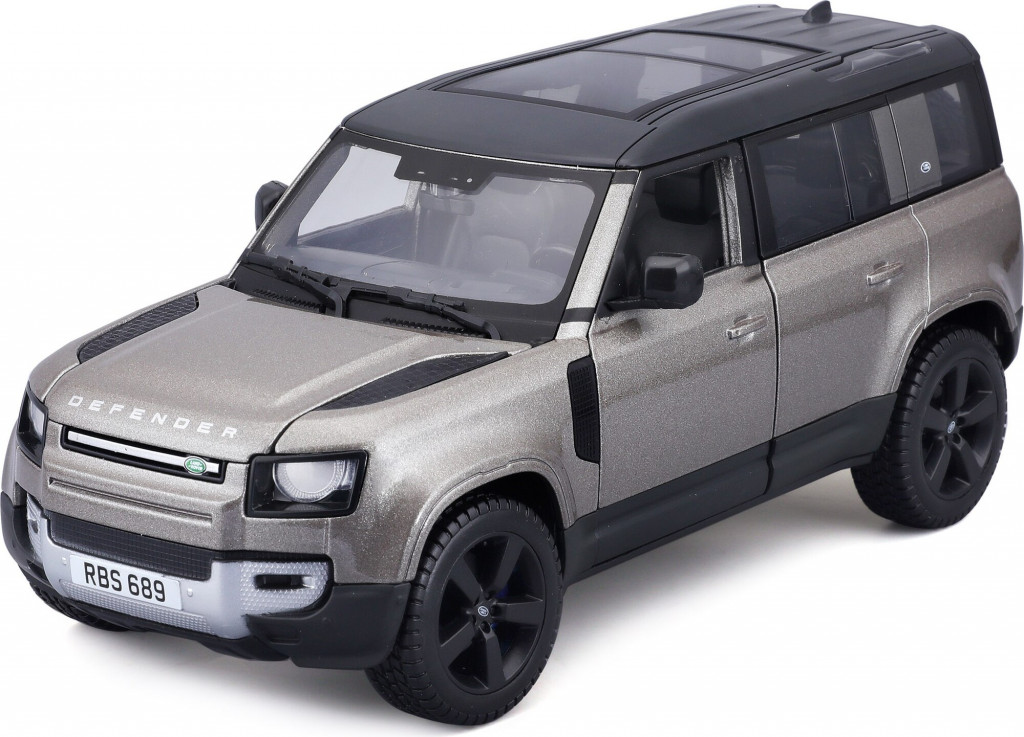 Bburago 2025online Bburago 1:24 Plus Land Rover Defender 110 Silver