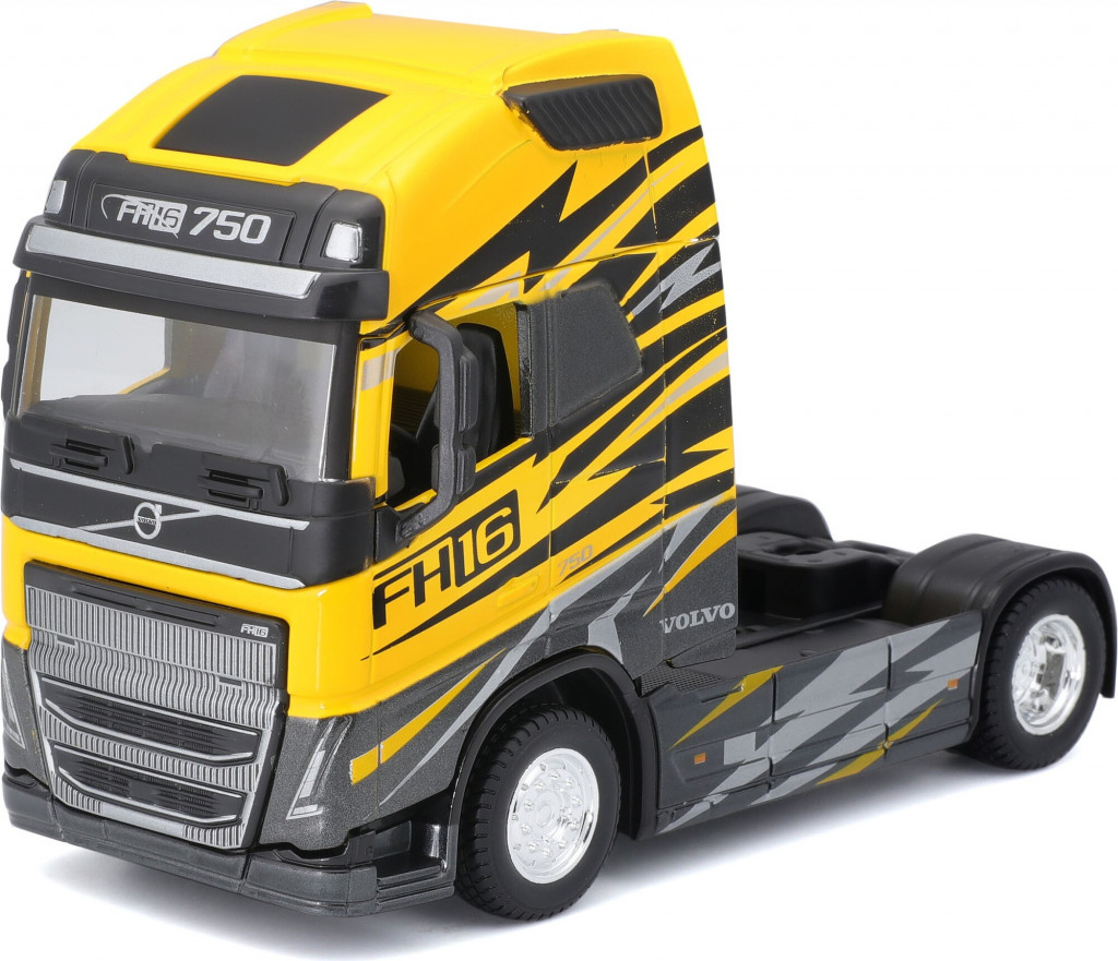 Bburago 2025online Bburago 1:43 Haulers Custom Cabs Volvo FH16 Globetrotter 750 XXL Yellow