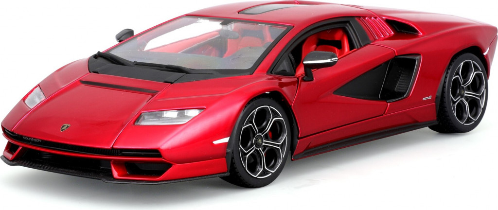 Bburago 2025online Bburago 1:24 Plus - Lamborghini Countach LPI 800-4 - Red