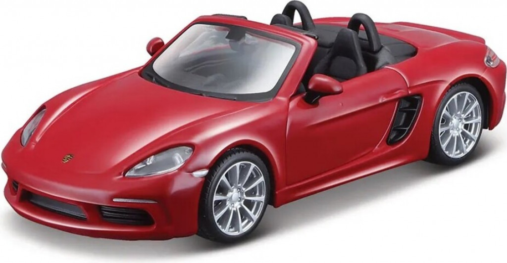 Bburago 2025online Bburago 1:32 - Porsche 718 Boxster - Dark Red