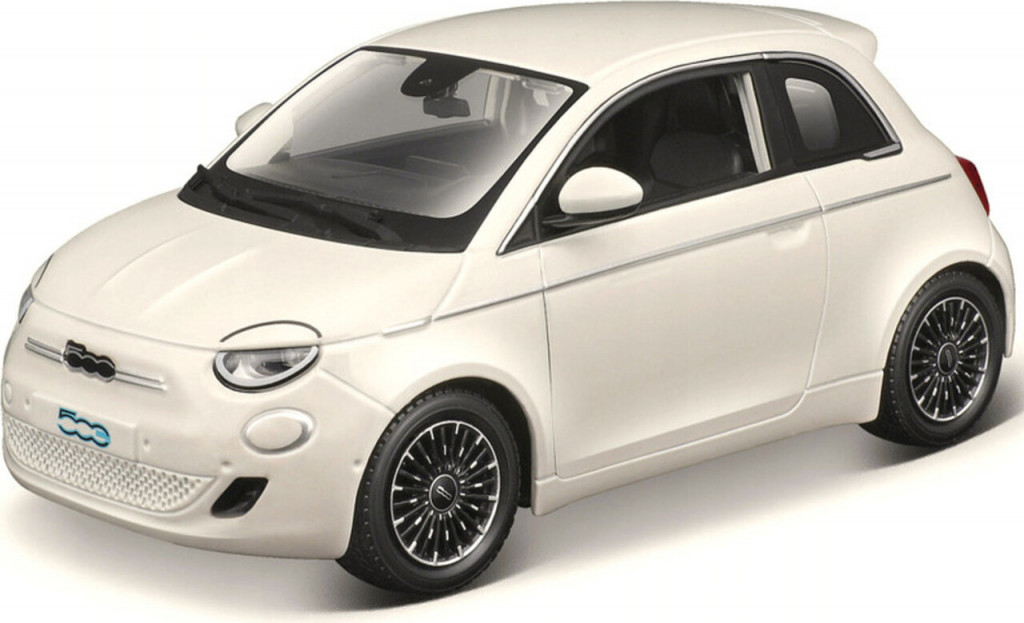Bburago 2025online Bburago 1:24 Plus - Fiat 500e (2023) - white