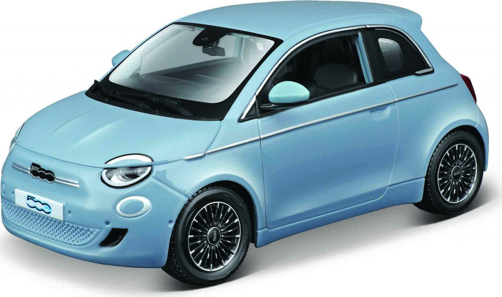 Bburago 2025online Bburago 1:24 Plus - Fiat 500e (2023) - Blue