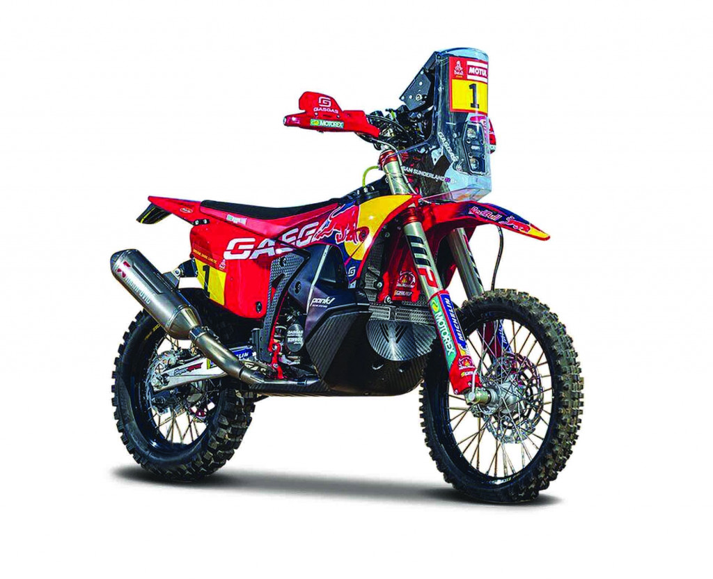Bburago 2025new Bburago 1:18 Cycle Red Bull KTM Rally GasGas RX450F - Dakar 2023