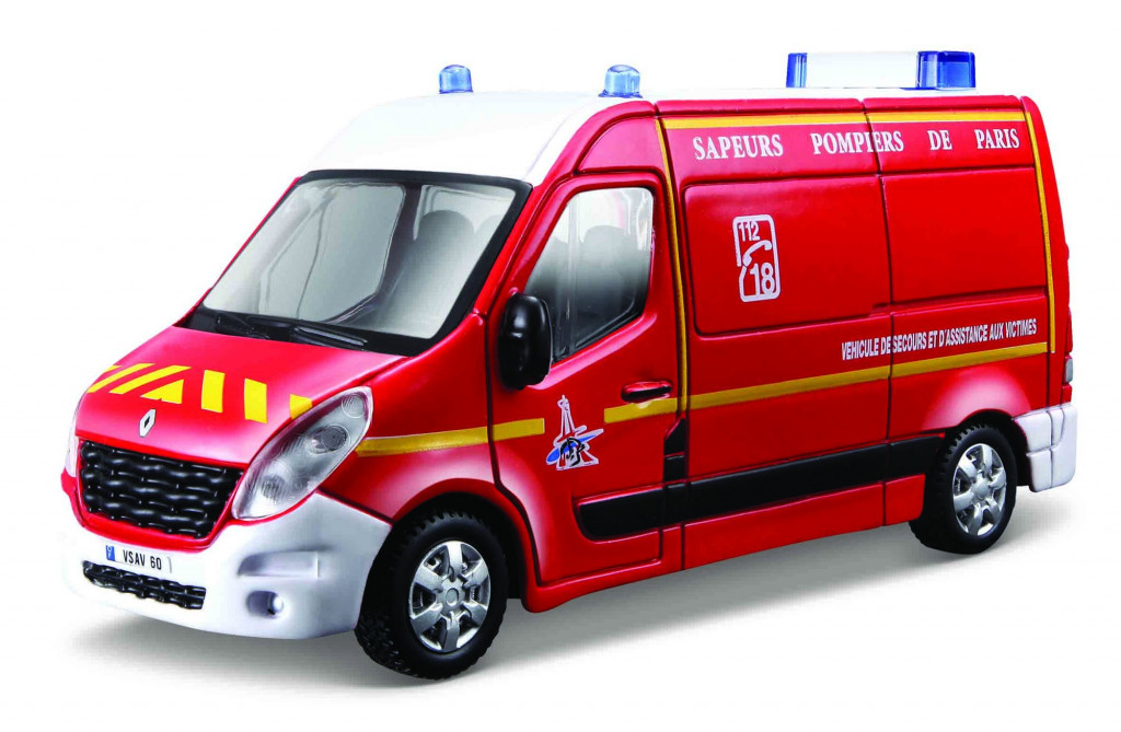 Bburago 2025new Bburago 1:50 Emergency - Renault Master