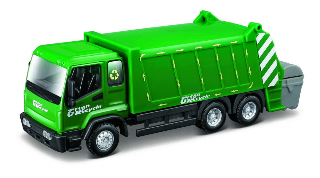 Bburago 2025new Bburago 1:43 servisné vozidlá Garbage Truck
