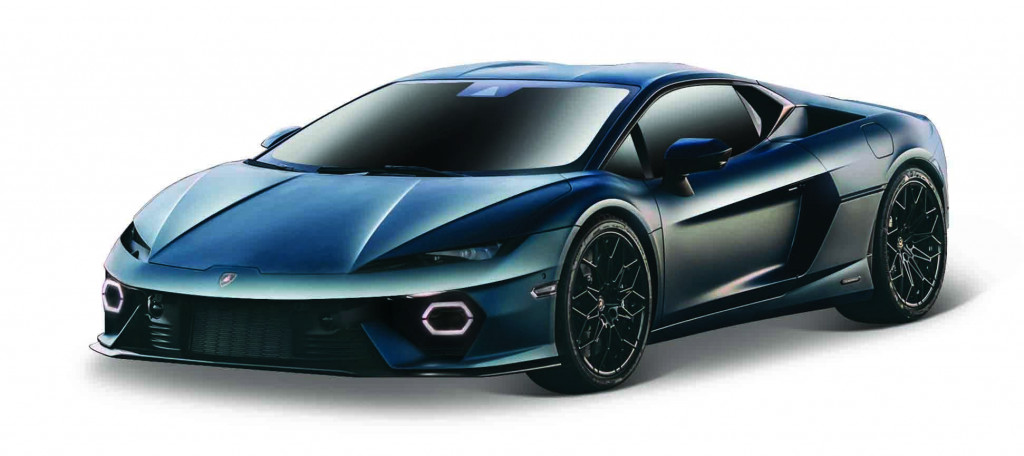 Bburago 2025new Bburago 1:18 TOP - Lamborghini Temerario - Blue