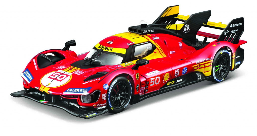 Bburago 2025new Bburago 1:43 Ferrari Racing 499P  nr.50- 24H Le Mans Champion 2024