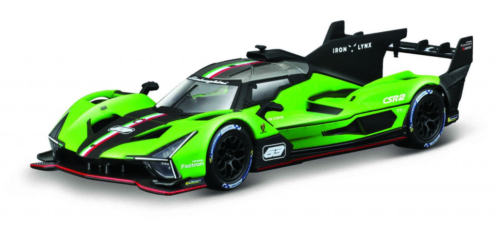 Bburago 2025new Bburago 1:43 Race Lamborghini SC63 in decorative box