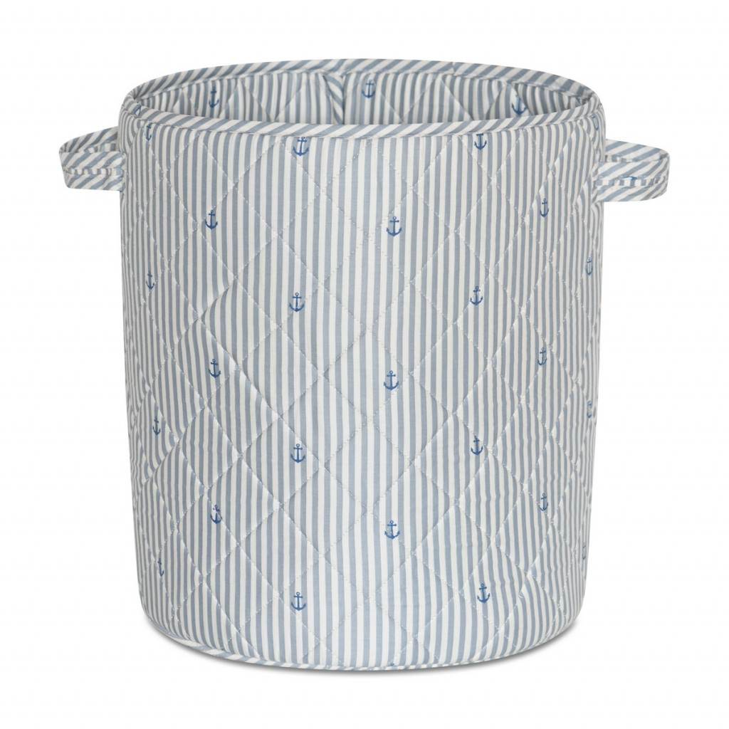 NUUROO Moe Prošívaný koš Big Stripe Anchor