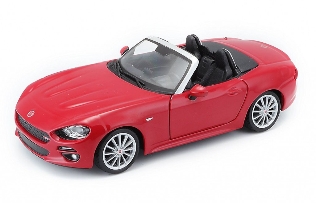 Bburago 2025online Bburago 1:24 Plus Fiat 124 Spider Red