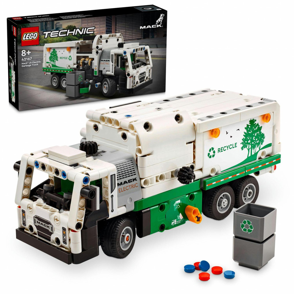 Lego® Smetiarske auto Mack® LR Electric