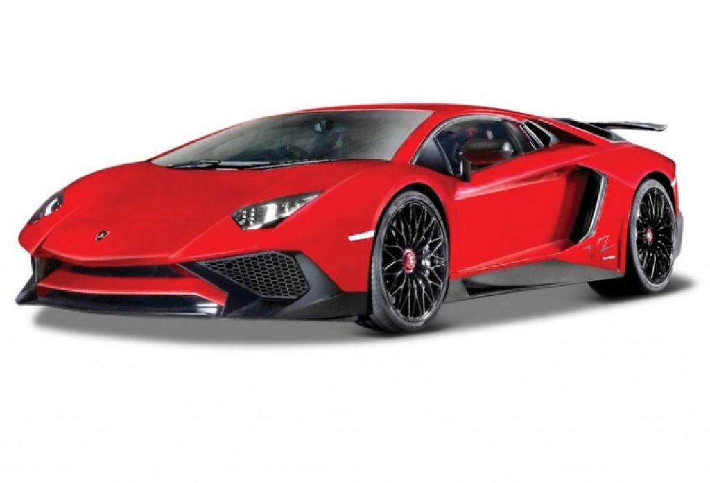 Bburago 2025online Bburago 1:24 Plus Lamborghini Aventador LP 750-4 SV Red