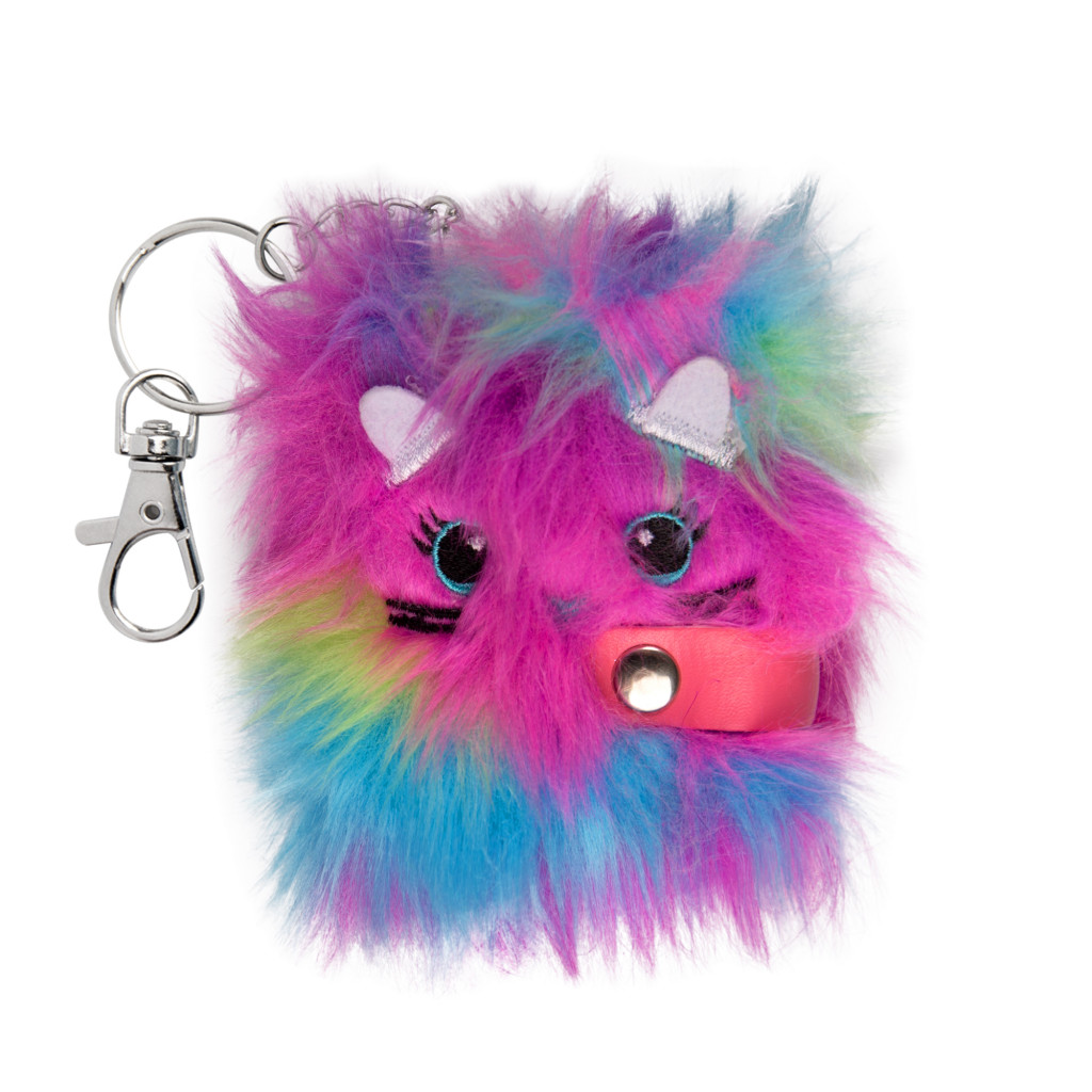 Albi Bloček kľúčenka - Farebná mačka