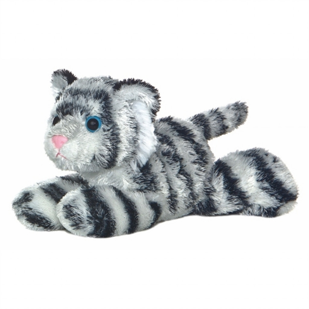 Aurora Plyšový tiger biely Shazam - Flopsie (20,5 cm)