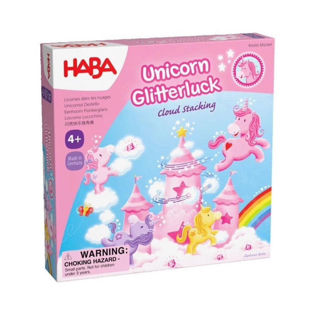 Haba Spoločenská hra pre deti Magický jednorožec Palác a drahokamy od 4 rokov
