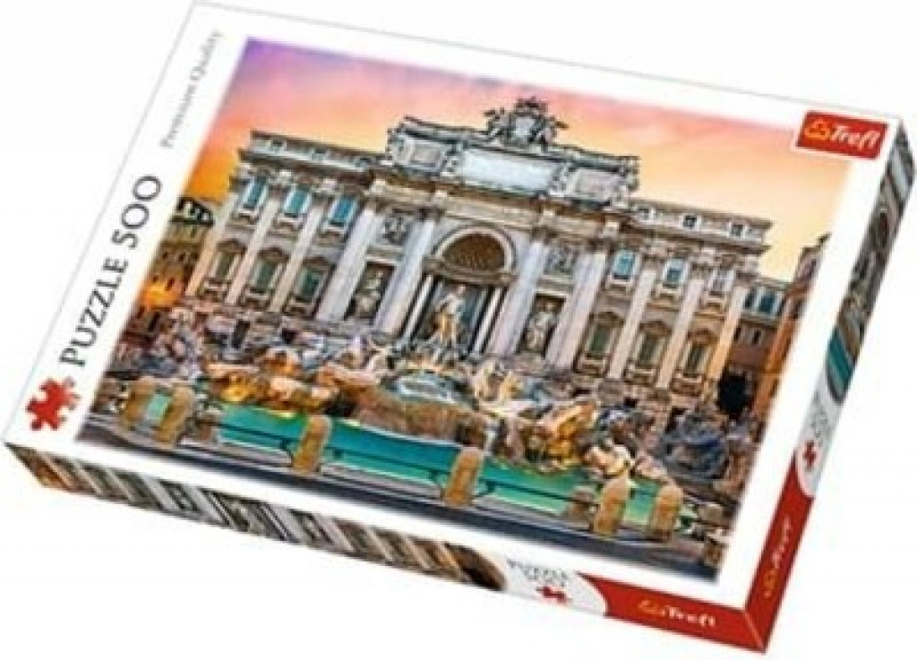 Trefl Trefl Puzzle Fontana Di Trevi Rím 500
