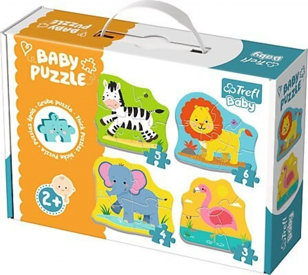 Trefl Trefl Baby Puzzle zvieratká safari