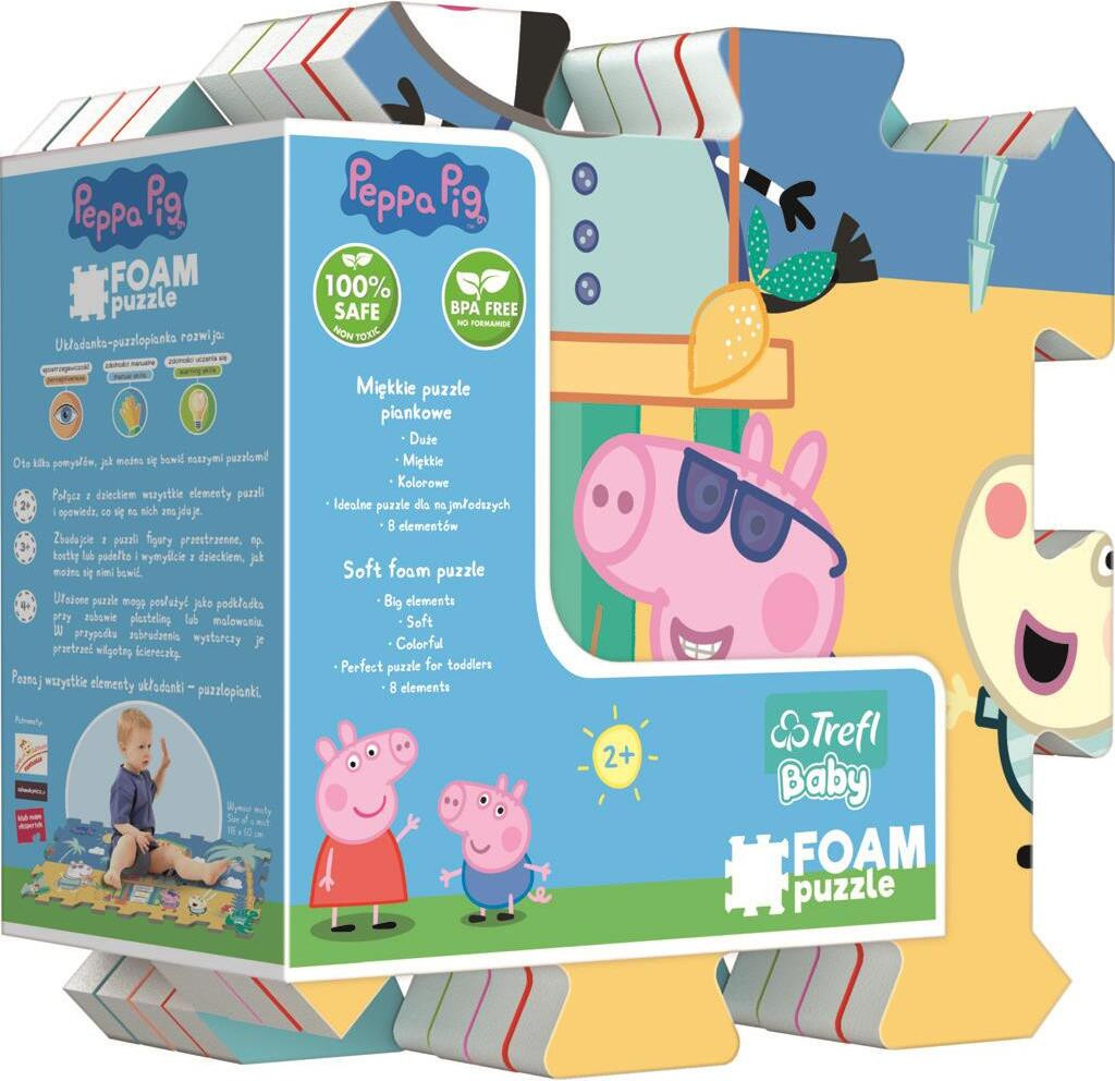 Trefl Trefl Penové puzzle  Peppa Pig leto