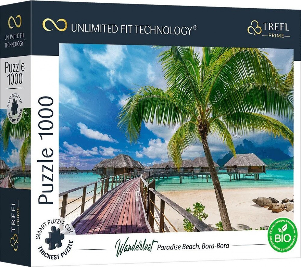 Trefl Trefl prime puzzle 1000 UFT - Potulky: Paradise Beach, Bora-Bora