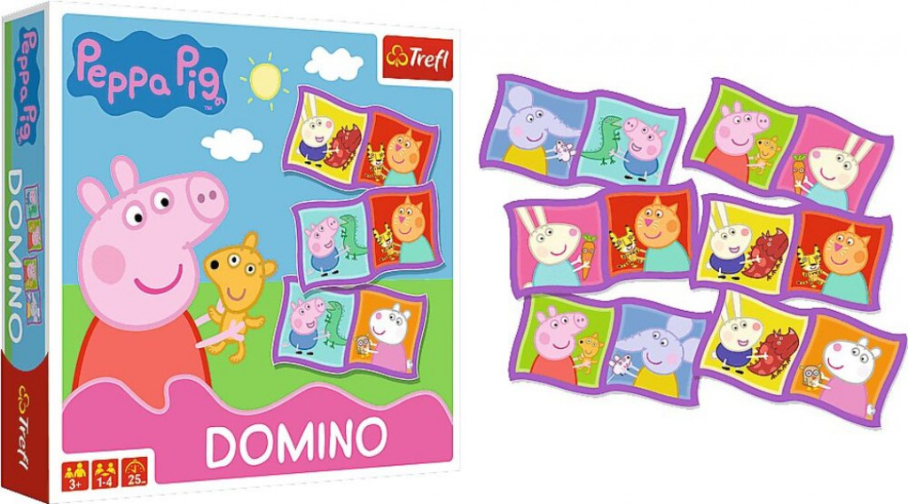 Trefl Trefl Domino Peppa Pig