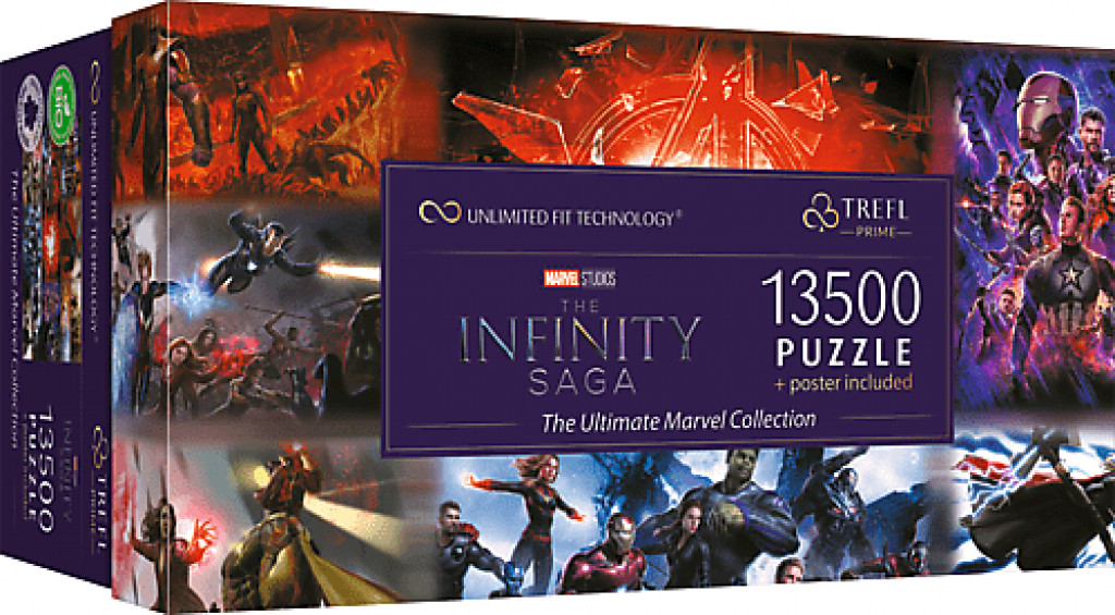 Trefl Trefl Puzzle 13500 UFT - Marvel vo filmoch