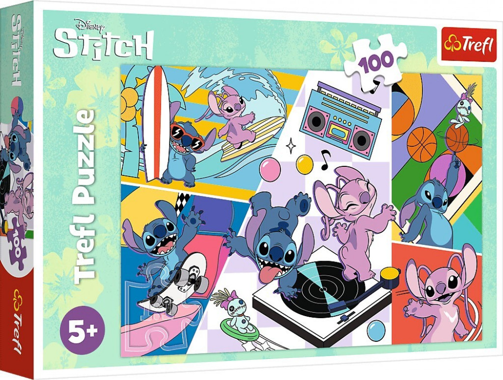 Trefl Trefl Puzzle Lilo&Stitch: Spomienky 100 dielikov
