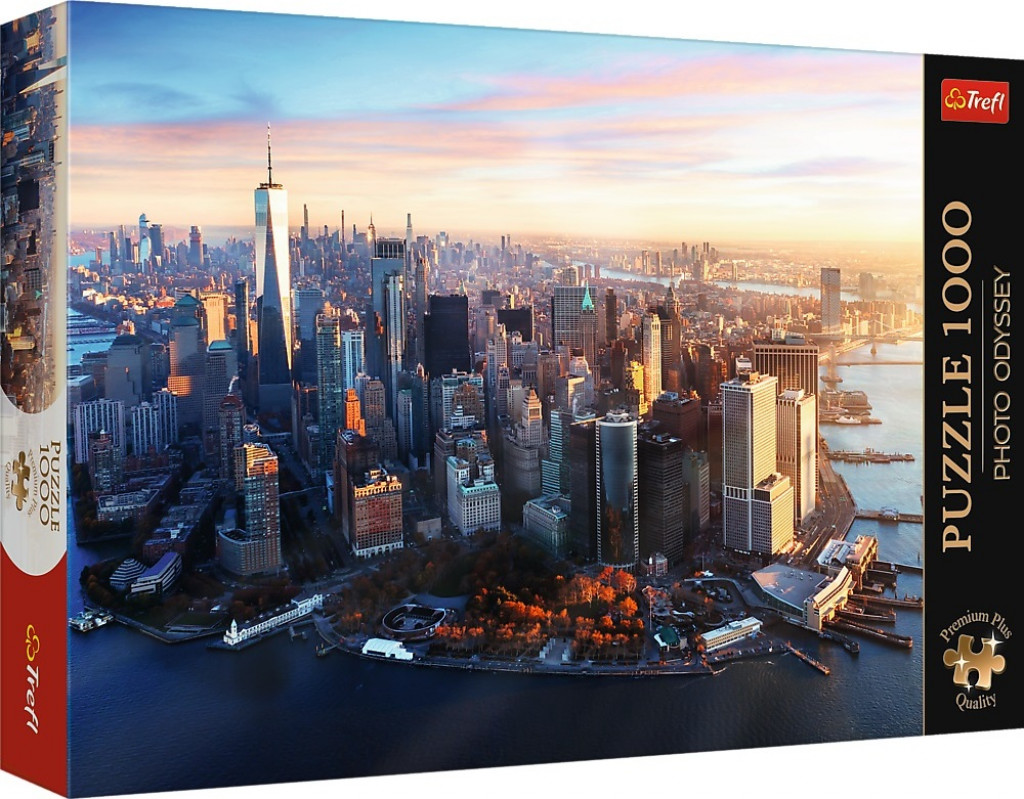 Trefl Trefl Puzzle 1000 Premium Plus - Foto Odysea: Manhattan, New York