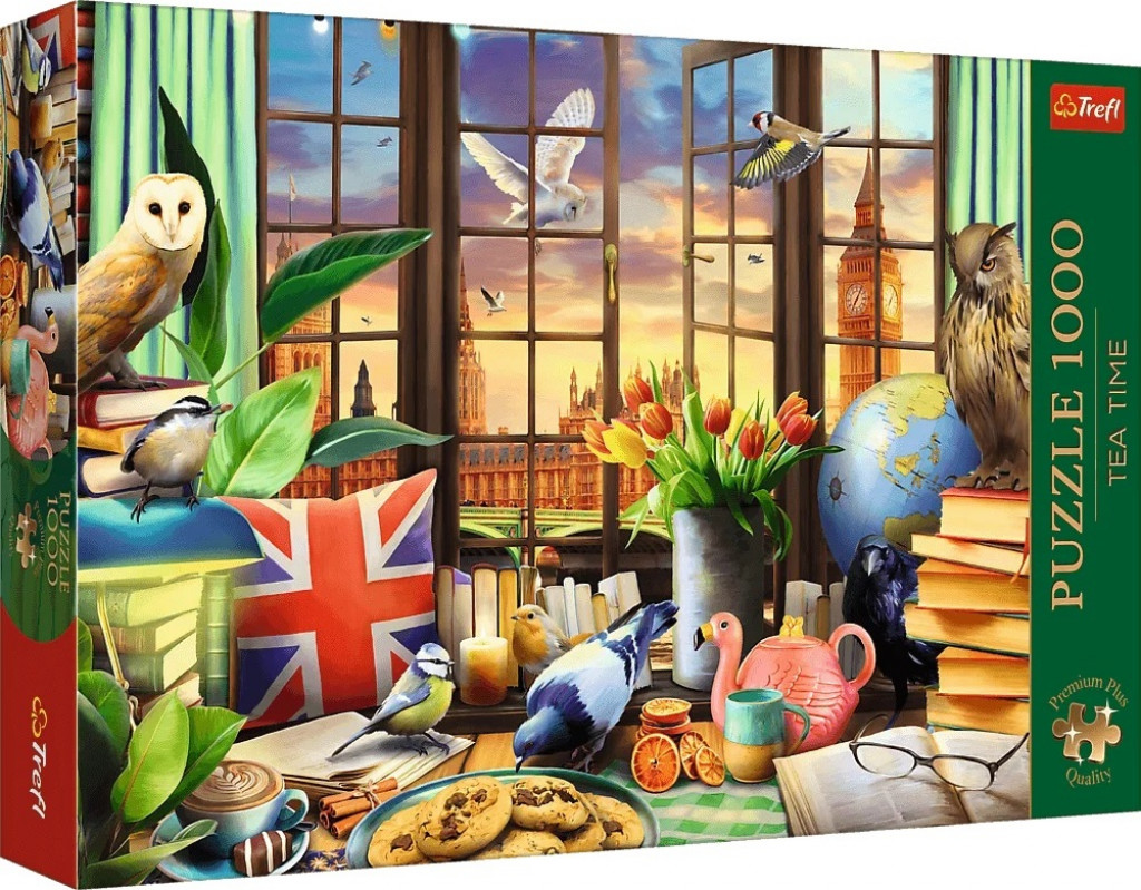 Trefl Trefl Puzzle 1000 Premium Plus Quality Tea Time Všetko britské