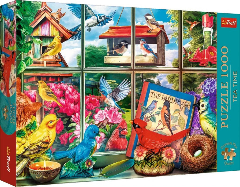 Trefl Trefl Puzzle 1000 Premium Plus Quality Tea Time Svet vtákov