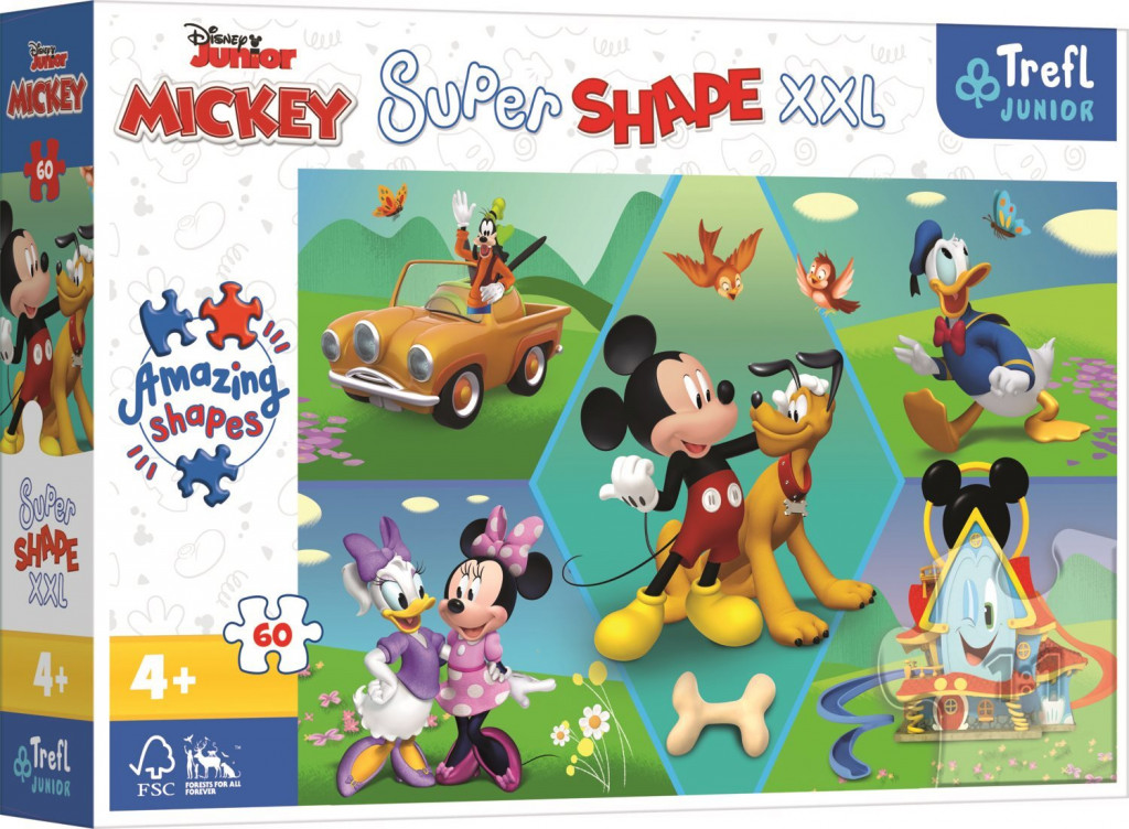 Trefl Trefl puzzle Super Shape XXL Mickey Mouse