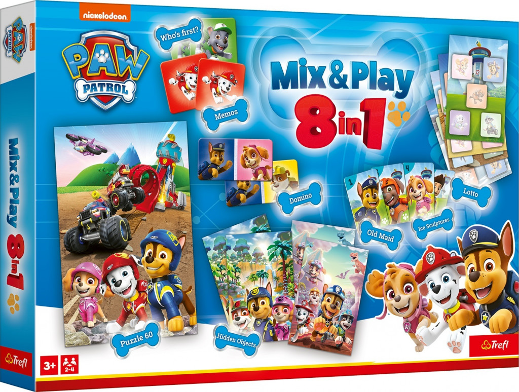 Trefl Trefl Súprava hier Mix&Play 8v1 Paw Patrol