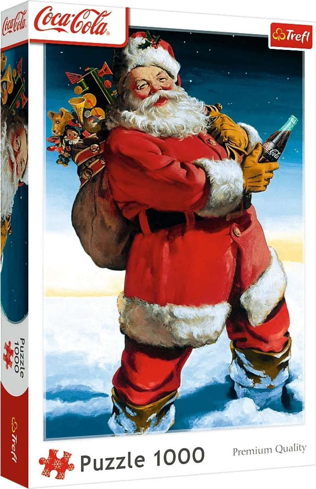 Trefl Trefl Puzzle 1000 Coca-Cola: Santa Claus na snehu