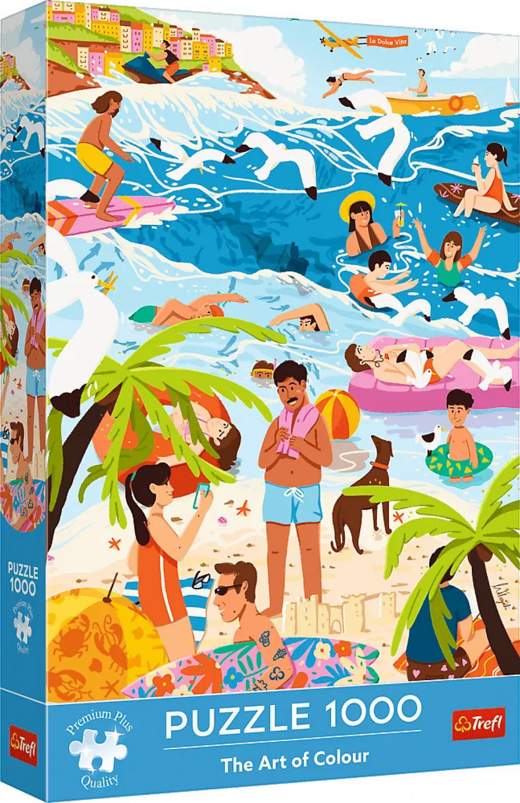 Trefl Trefl Puzzle 1000 Premium Plus - V horúčave prázdninovej sezóny