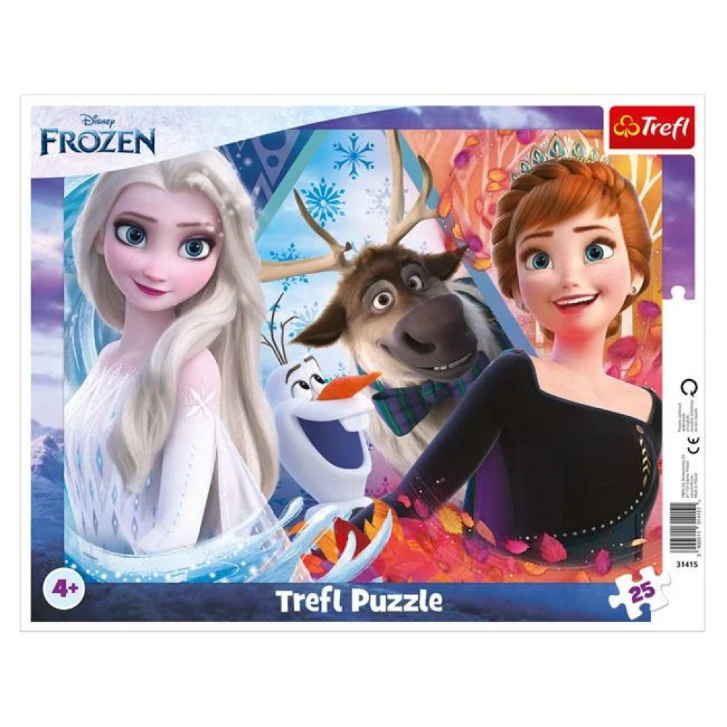 Trefl Trefl Puzzle rámkové 25 Frozen 2