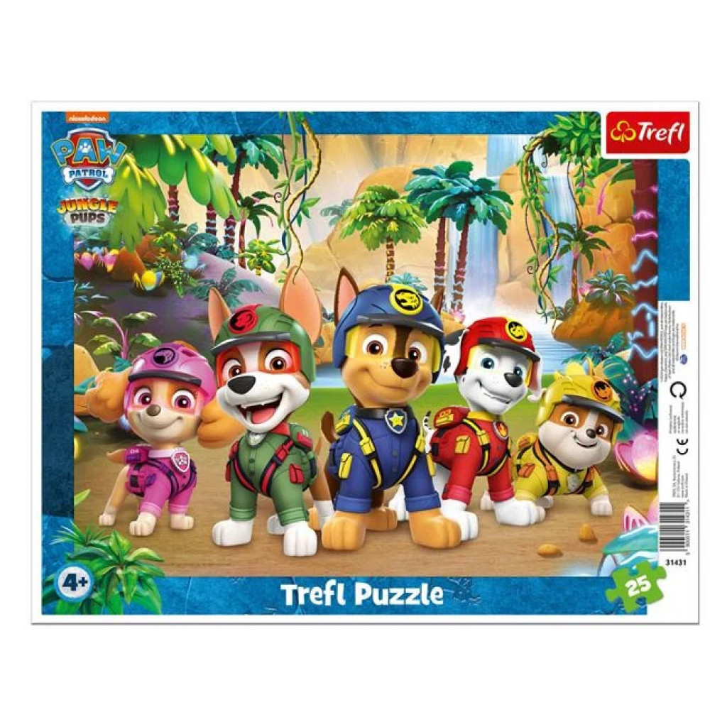 Trefl Trefl Puzzle rámkové 25 Paw Patrol