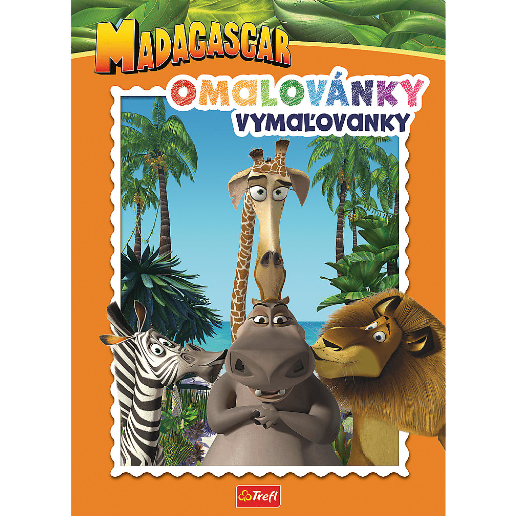 Trefl Trefl Omaľovánky Madagaskar