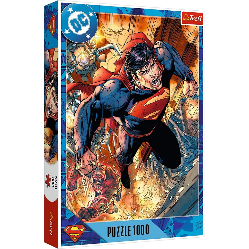 Trefl Trefl Puzzle 1000 Superman v akcii