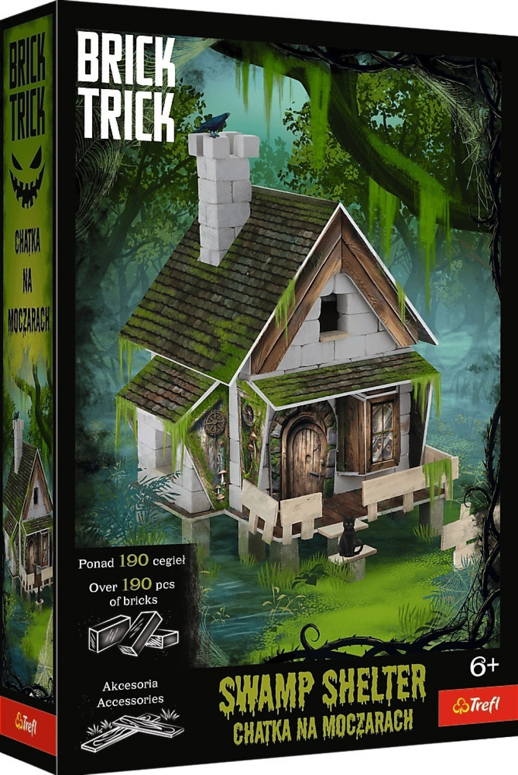Trefl Trefl Brick Trick Chata v bažine M 190 dielov