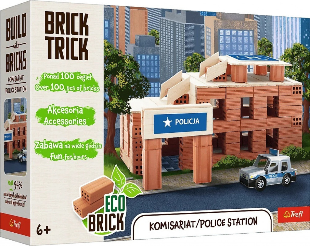 Trefl Trefl Brick Trick Policajná stanica M 100 dielov