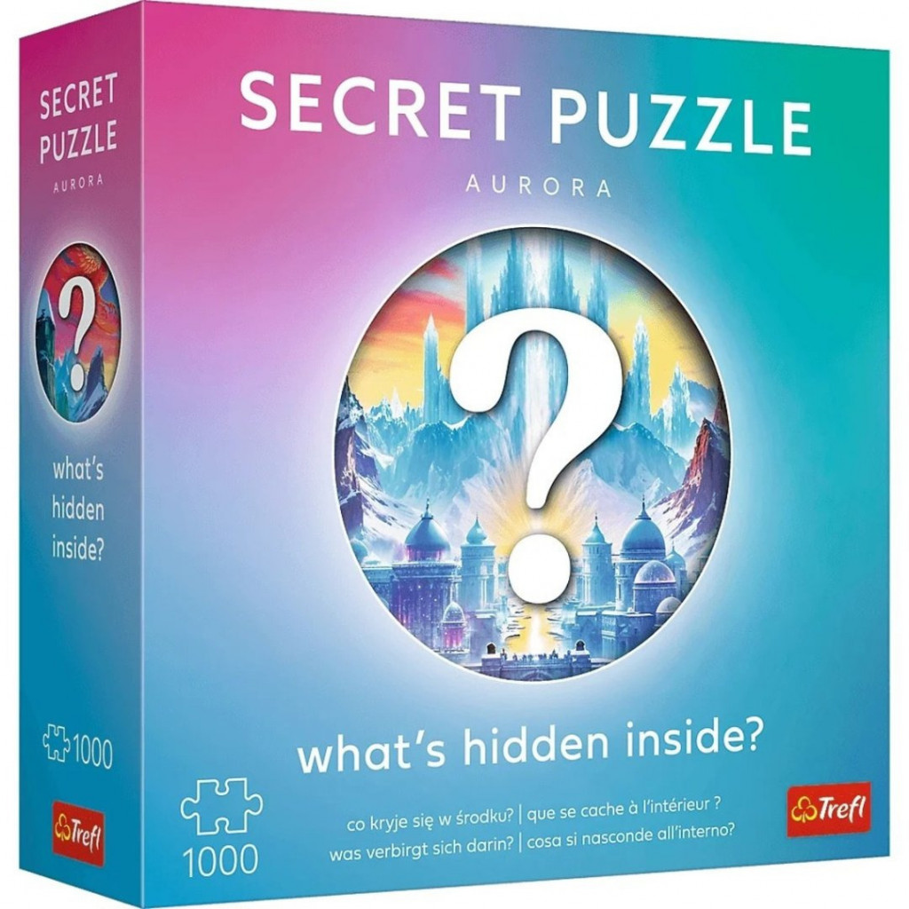 Trefl Trefl Puzzle Premium Plus Quality 1000 el. Secret Puzzle: Aurora