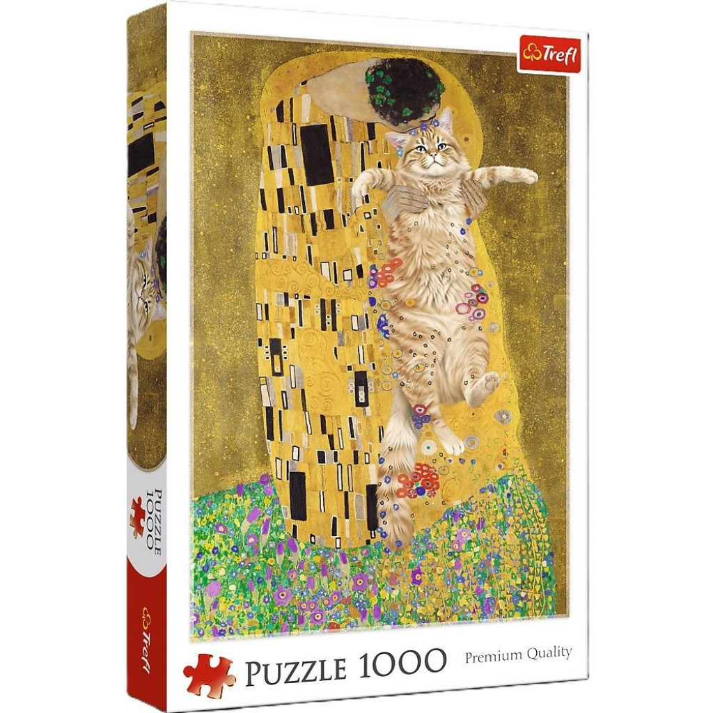 Trefl Trefl Puzzle Mačací bozk 1000 dielikov