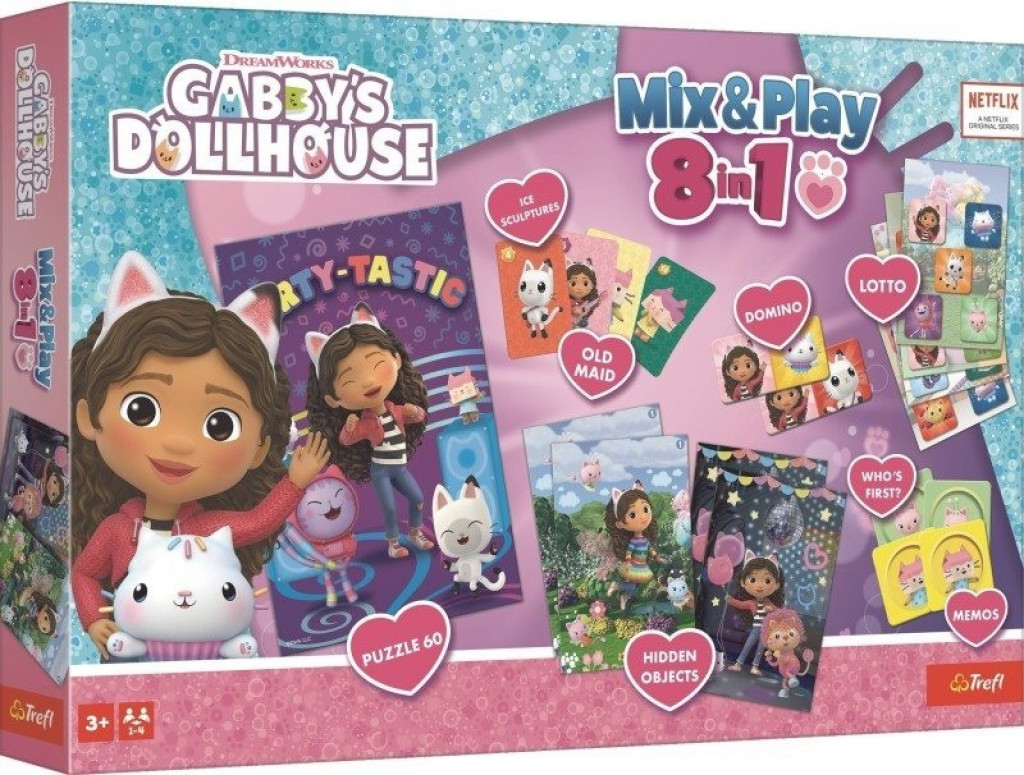 Trefl Trefl Gabby's Dollhouse Súbor hier 8v1