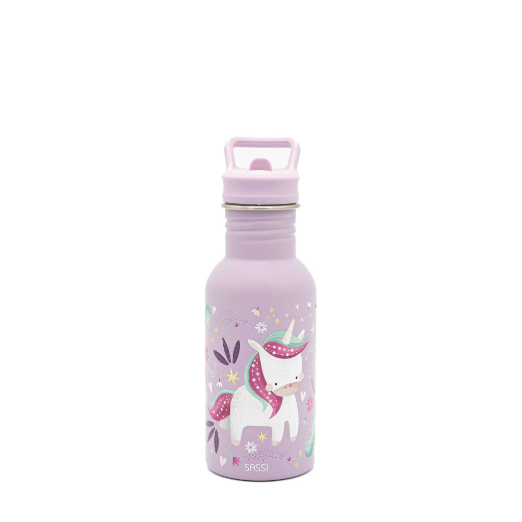 Sassi Nerezová fľaša  - 500ml - unicorn
