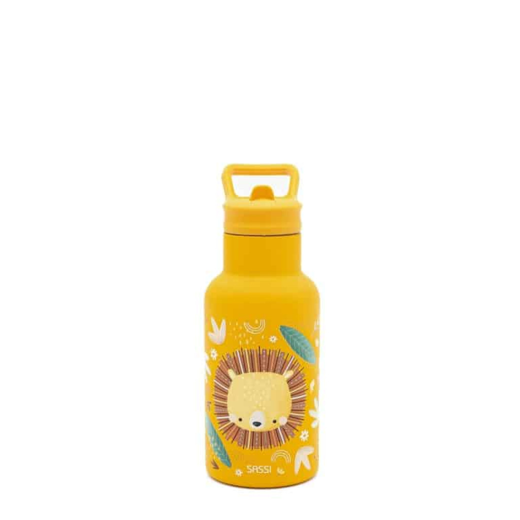 Sassi Termofľaša so slamkou  - chompy the lion - 350ml