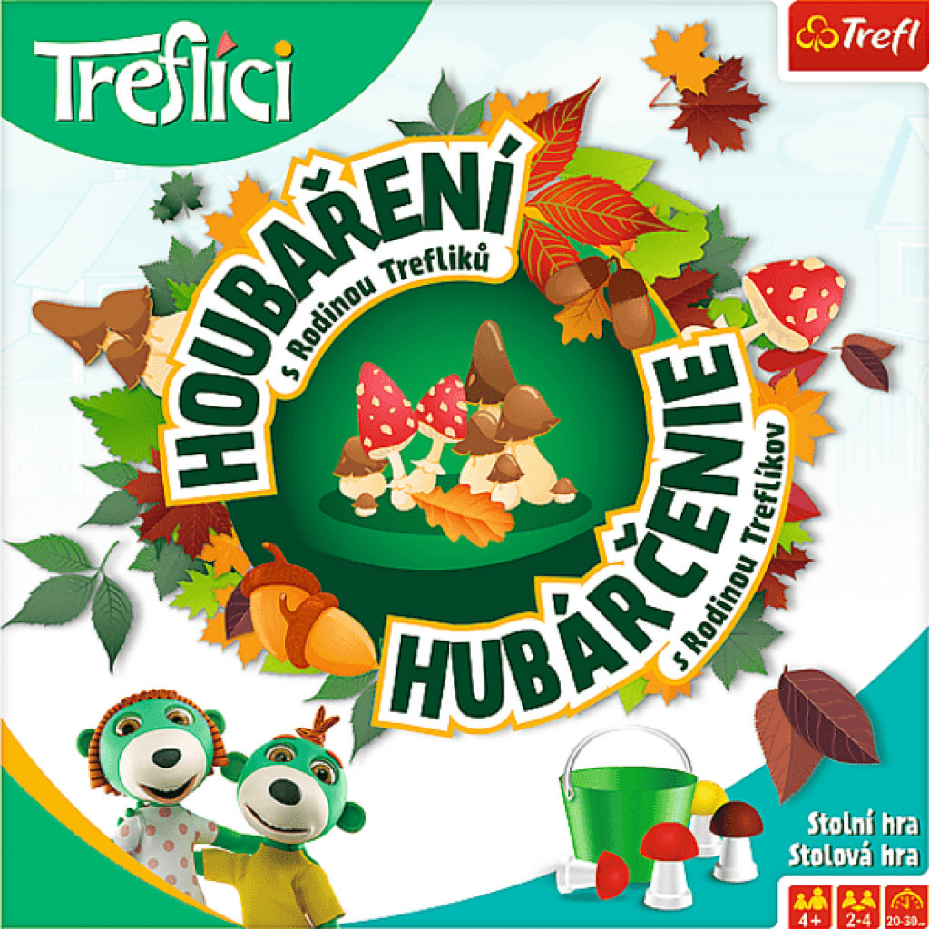 Trefl Trefl GAME Mushrooms picking with Treflik Family CZ SK