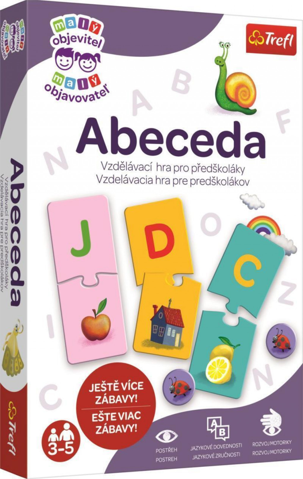Trefl Trefl Malý objaviteľ: Abeceda, Nová verzia SK/CZ