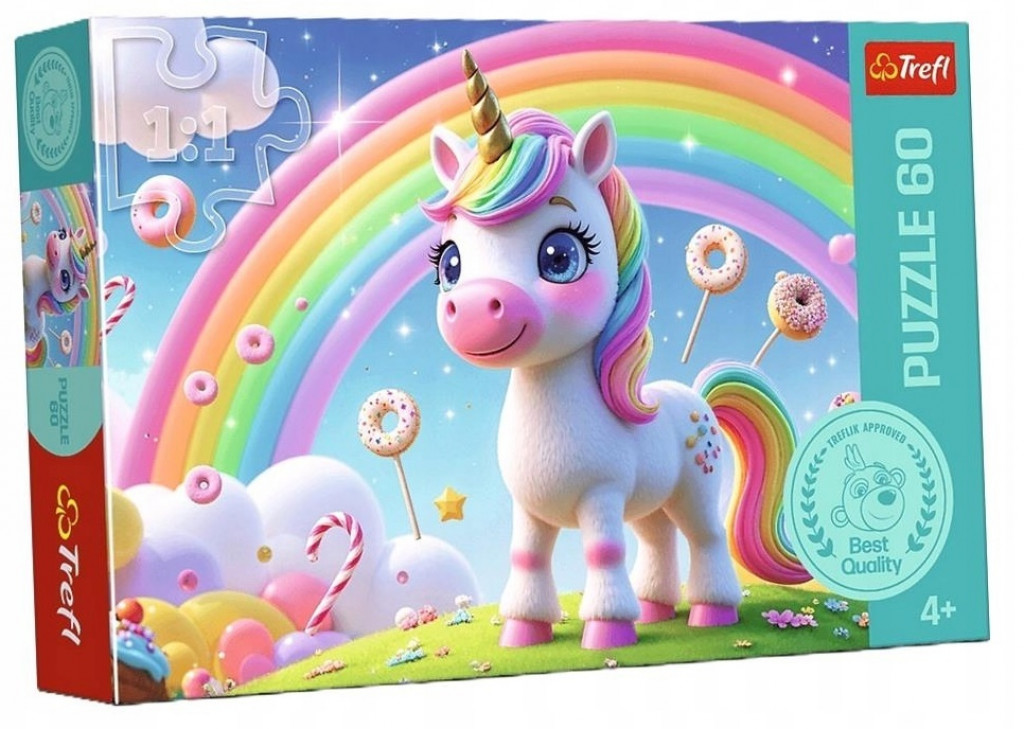 Trefl Trefl Puzzle 60 Candy's world