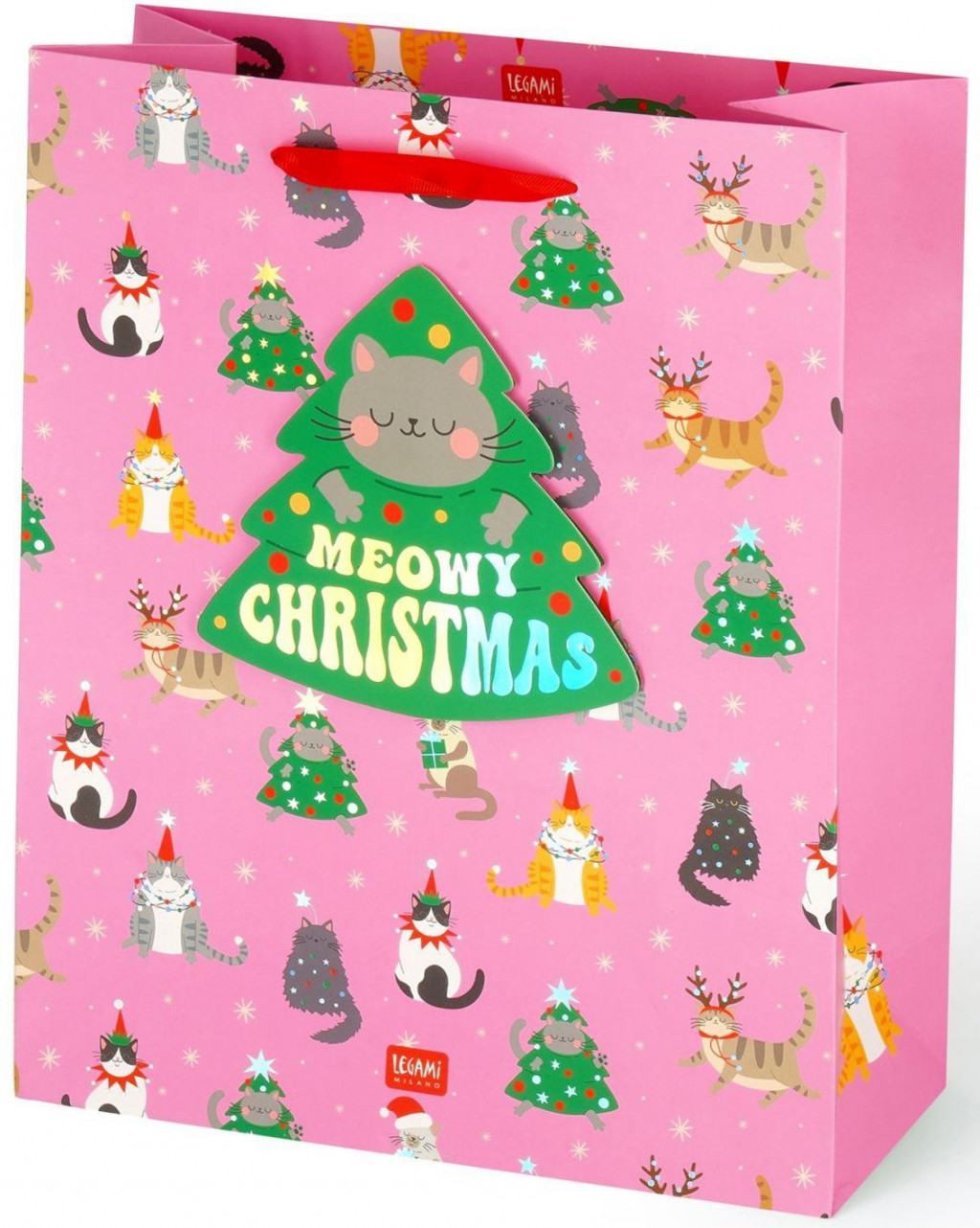 Legami Darčeková taška Legami Gift Bag - Large - Kitty