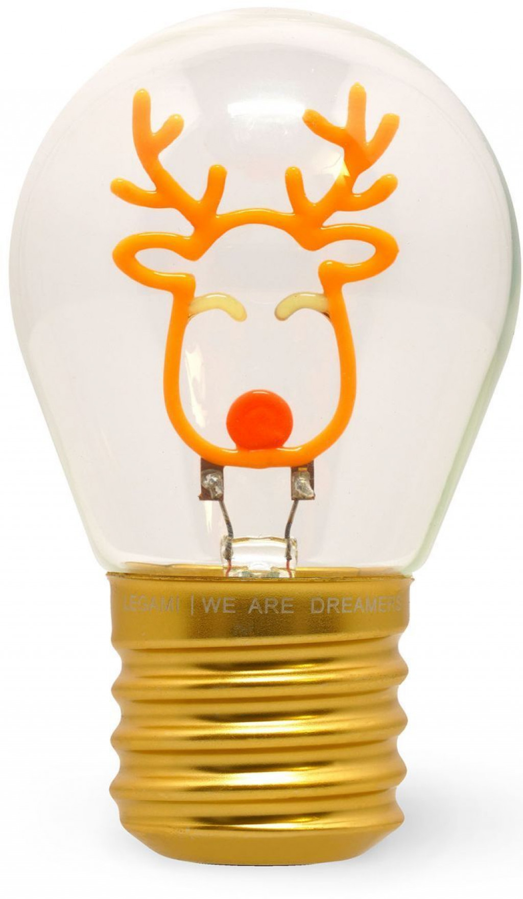 Legami Dekoračné svetlo Legami Cordless Lightbulb - Reindeer